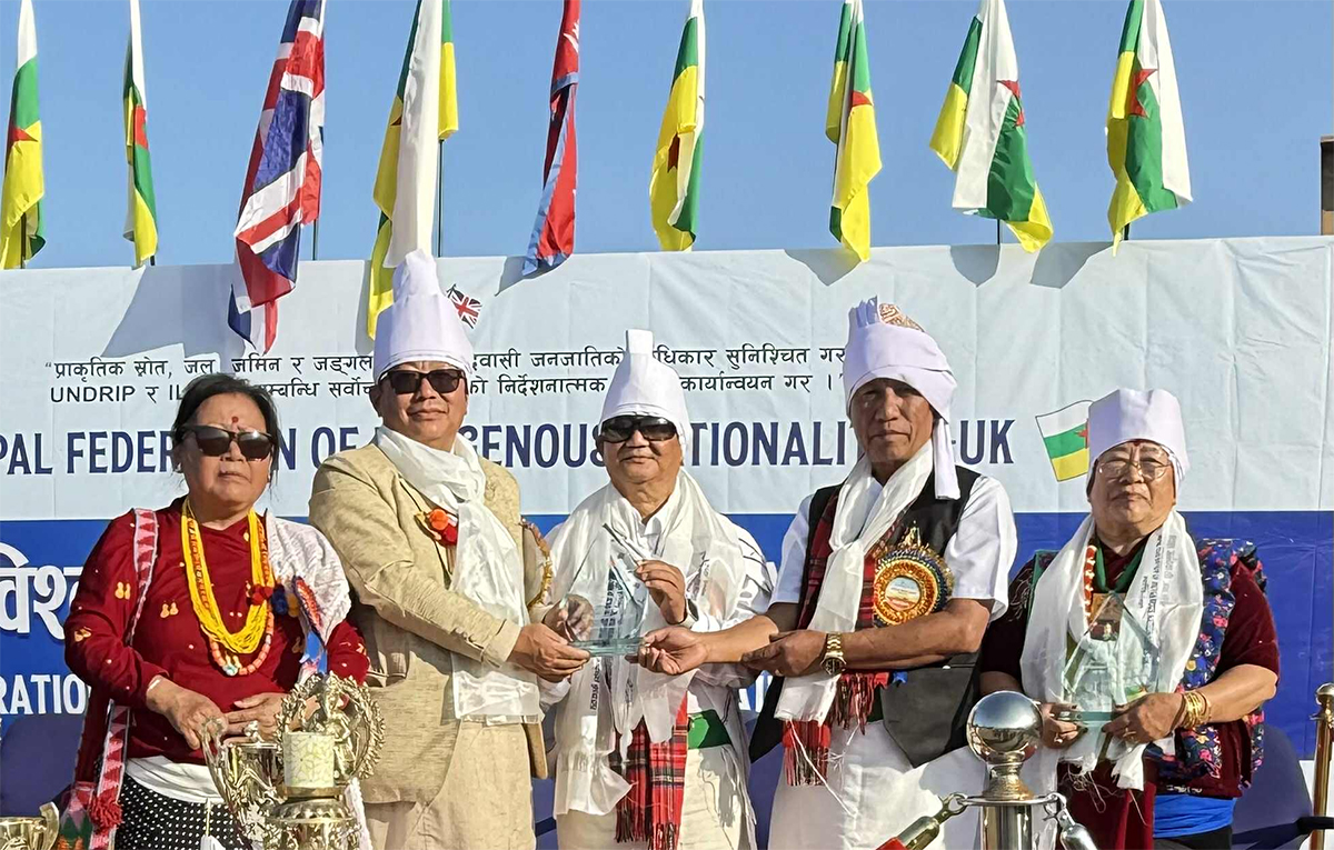 एभरेष्ट टाईम्स यूकेका अध्यक्ष तथा सम्पादक दुत पुन ‘वर्ष पुरुष २०२५’ सम्मानित